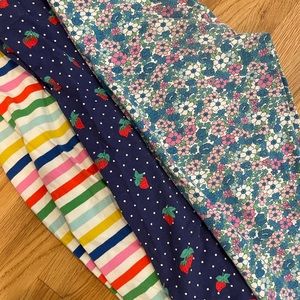 3 pairs of mini Boden capris 9/10